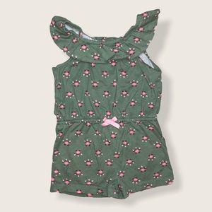 Carter’s Floral Romper For Toddlers 3T